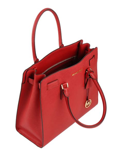 michael kors red tote handbag|michael kors red backpack.